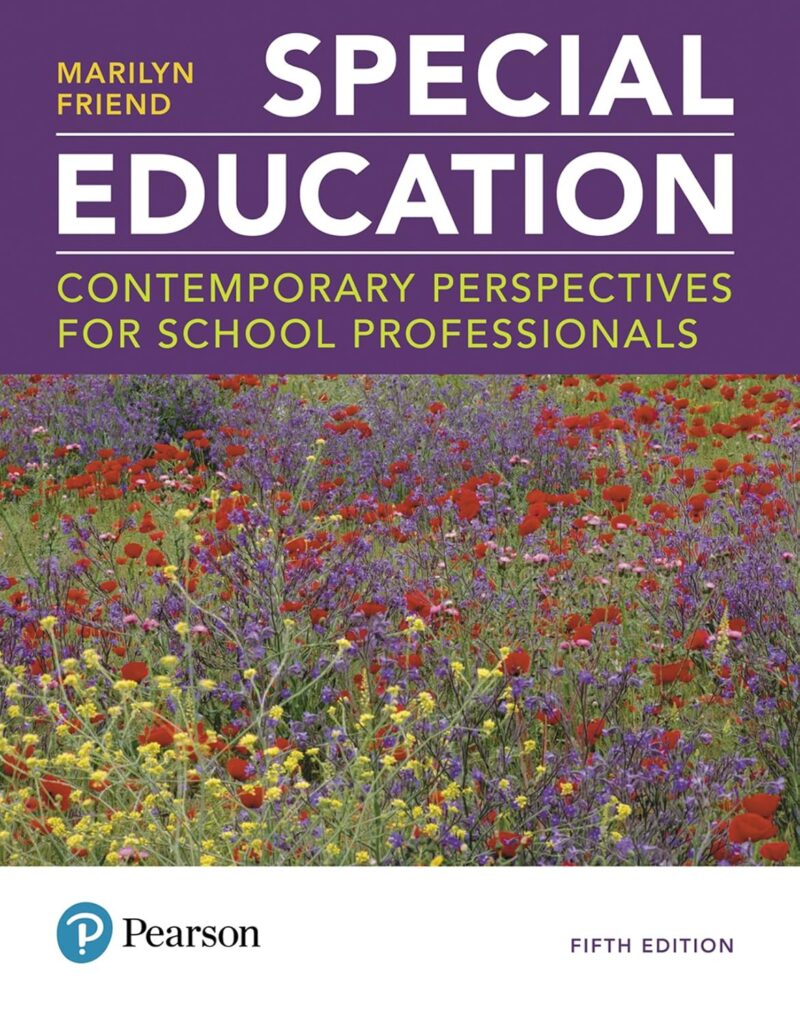 Special Education - Contemporary Perspectives for School Professionals 5th Edition