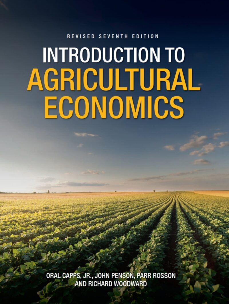 Introduction to Agricultural Economics 1st Edition