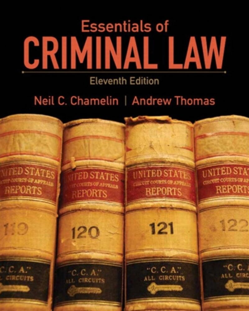 Essentials of Criminal Law 11th Edition