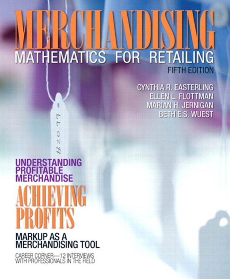 Merchandising Mathematics for Retailing 5th Edition