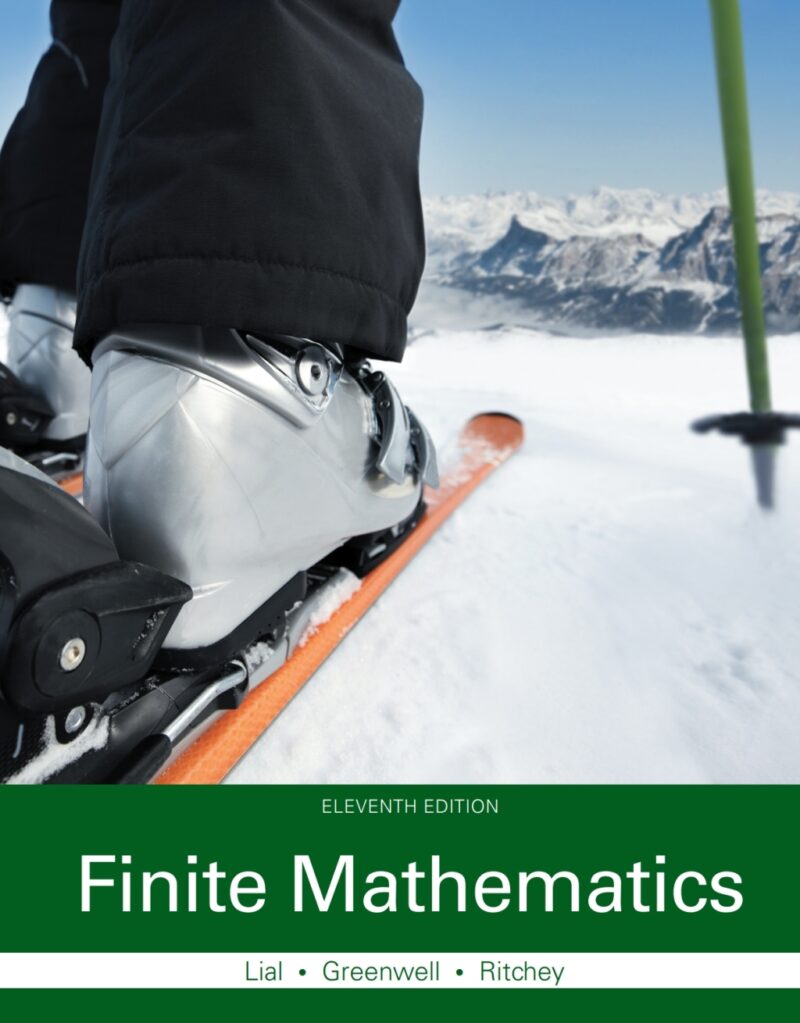 Finite Mathematics 11th Edition