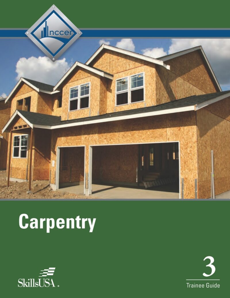 Carpentry Forms Level 3 Trainee Guide Subscription 5th Edition