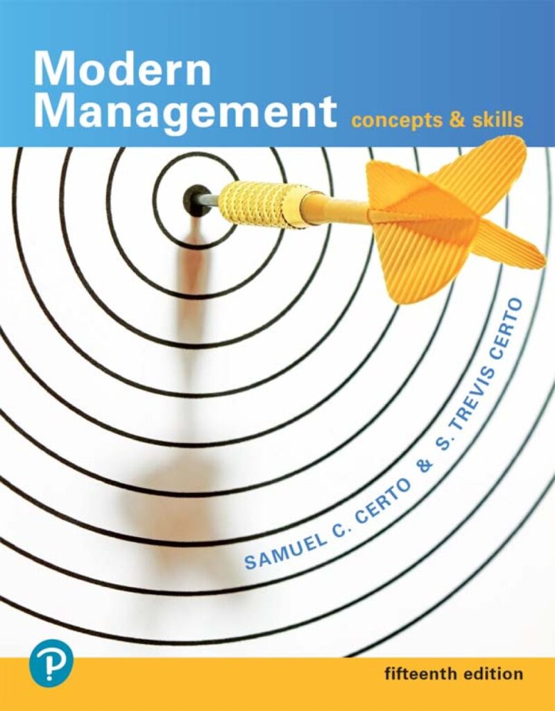 Modern Management - Concepts and Skills 15th Edition
