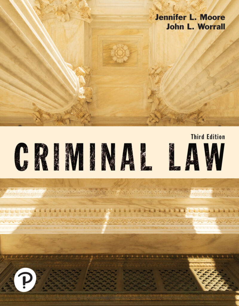 Criminal Law Justice Series 3rd Edition