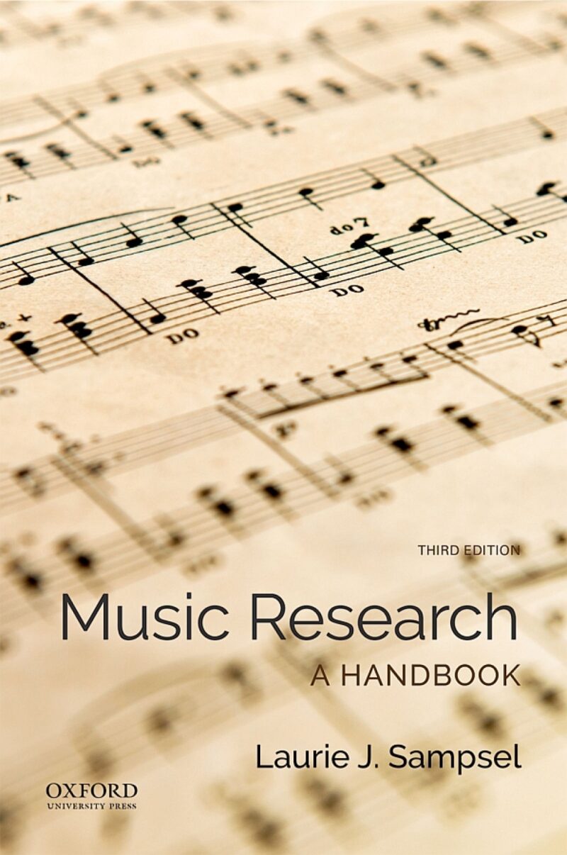 Music Research - A Handbook 3rd Edition