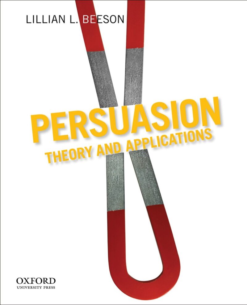 Persuasion - Theory and Applications 1st edition
