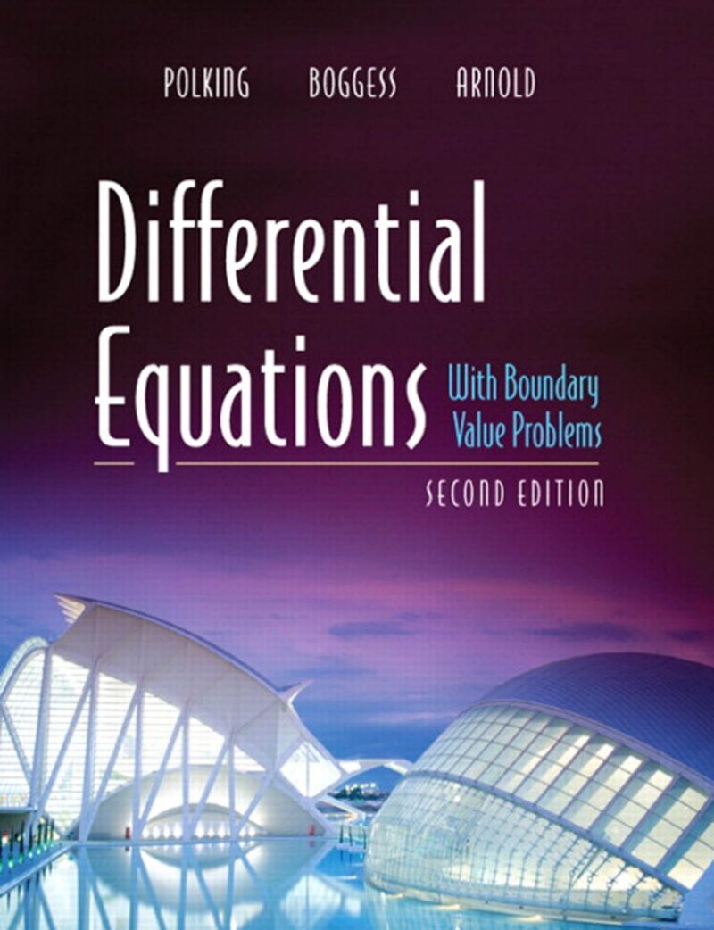 Differential Equations with Boundary Value Problems 2nd Edition
