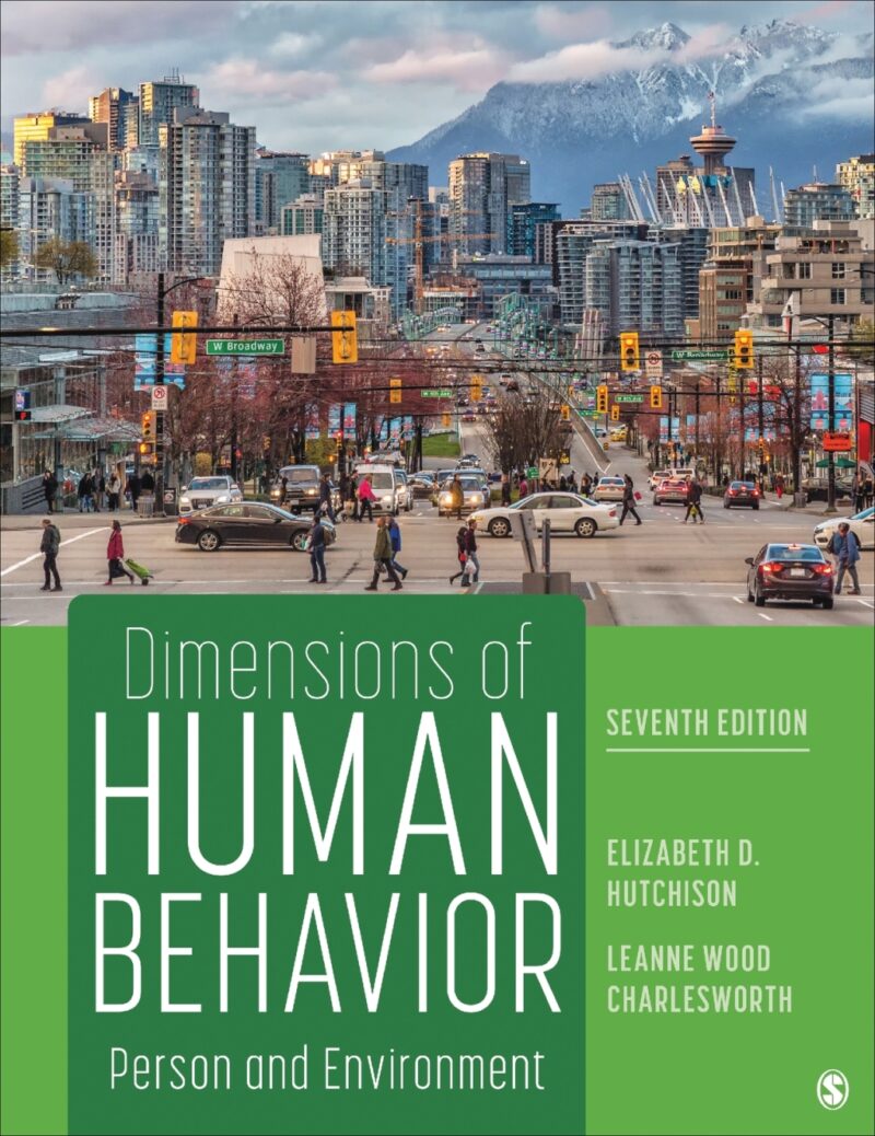 Dimensions of Human Behavior 7th Edition Person and Environment
