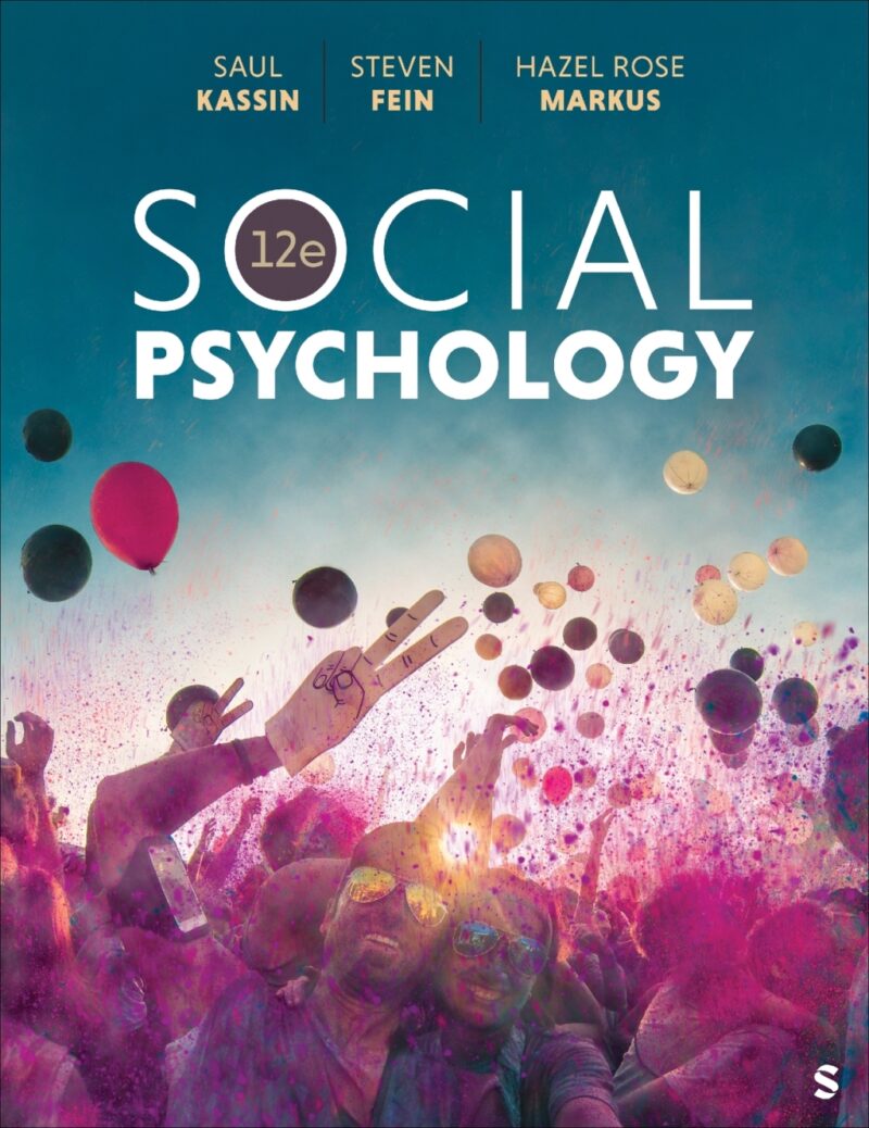 Social Psychology 12th Edition