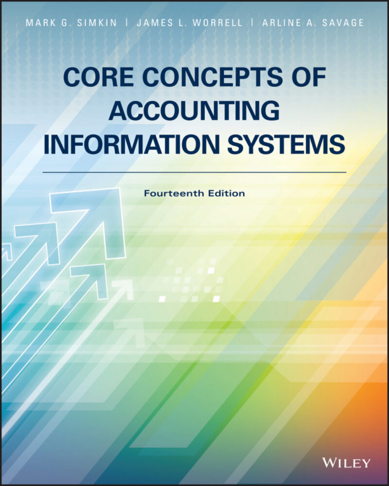 Core Concepts of Accounting Information Systems 14th Edition
