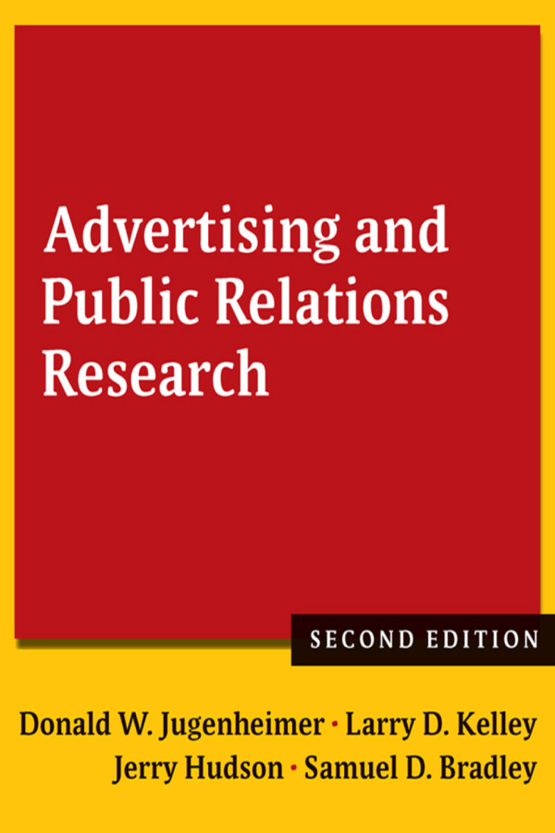 Advertising and Public Relations Research 2nd Edition