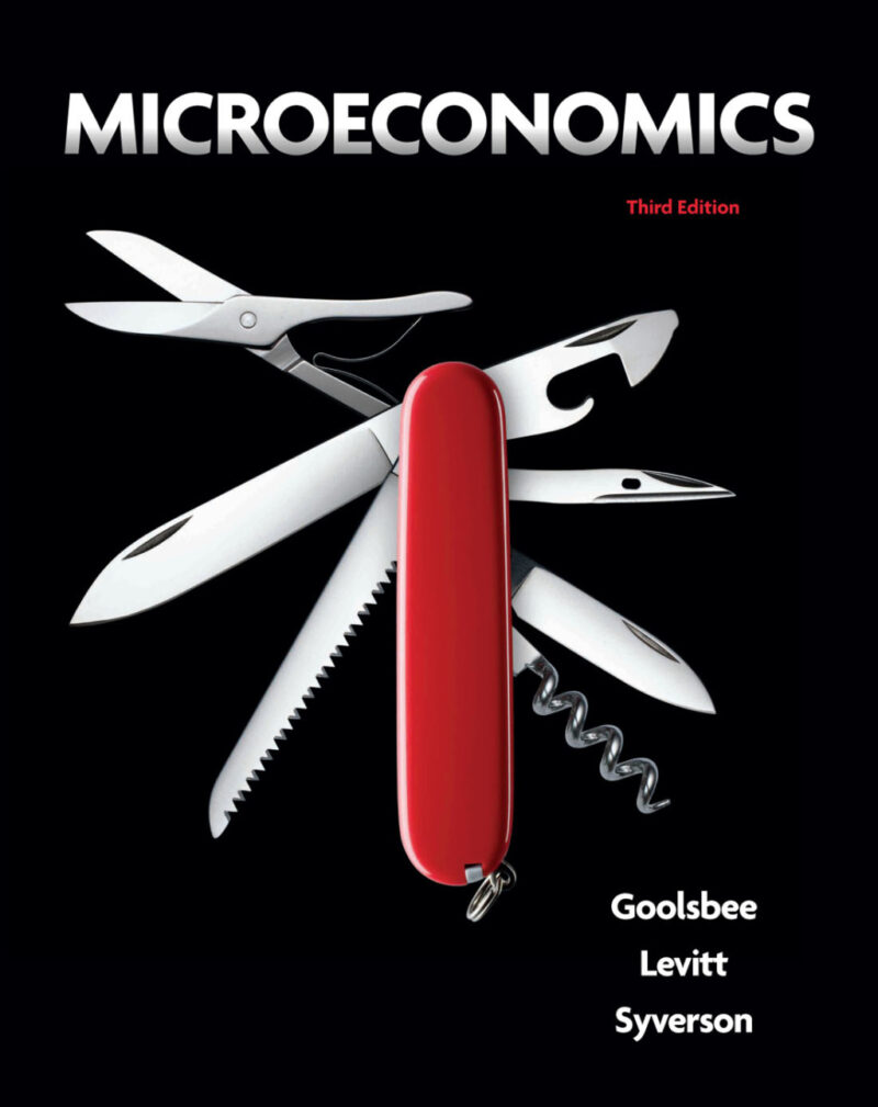 Microeconomics 3rdEdition