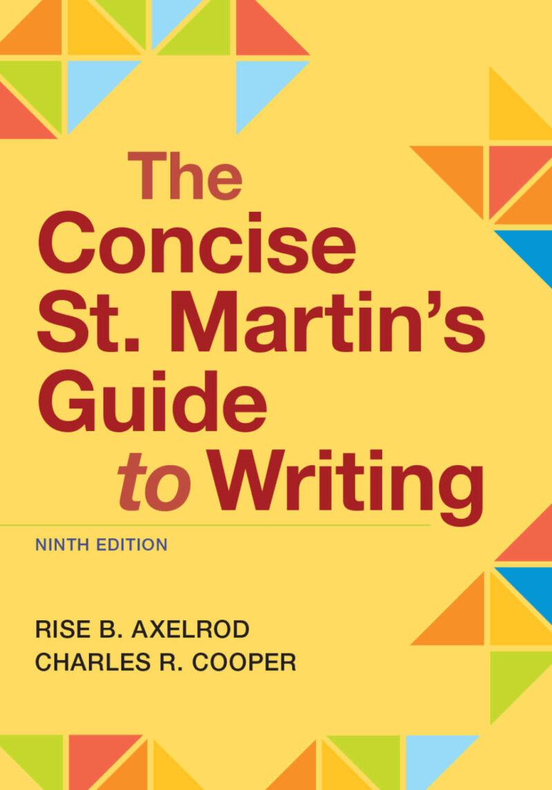 The Concise St. Martin's Guide to Writing 9th Edition