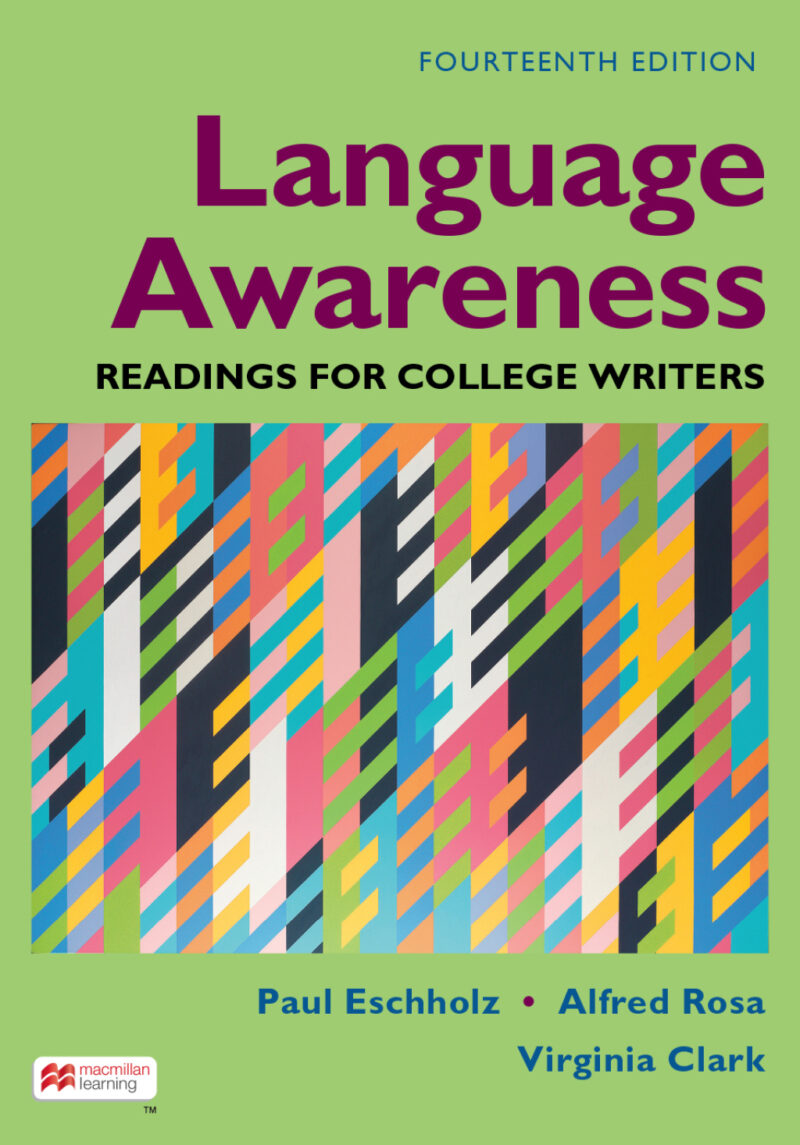 Language Awareness 14th Edition Readings for College Writers