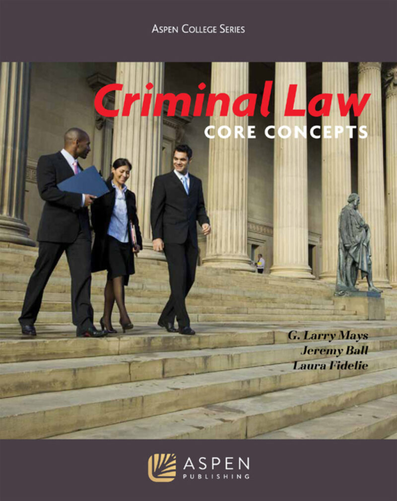 Criminal Law Core Concepts