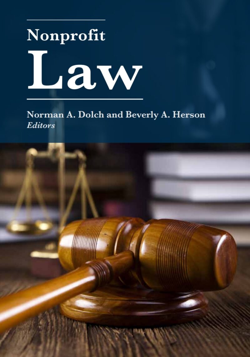 Nonprofit Law 1st Edition