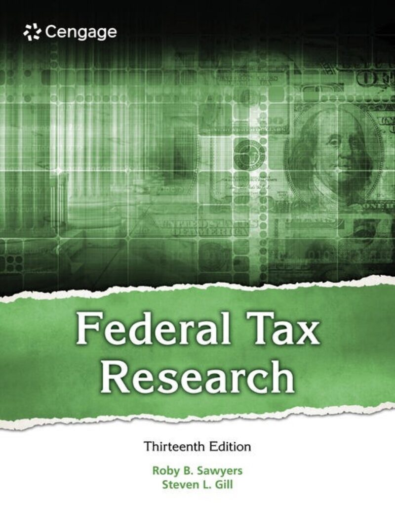 Federal Tax Research 13th Edition