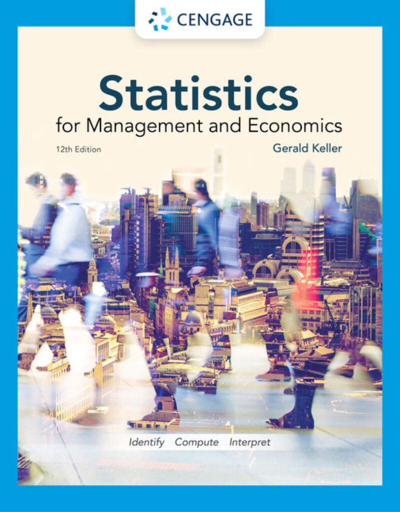 Statistics for Management and Economics 12th Edition