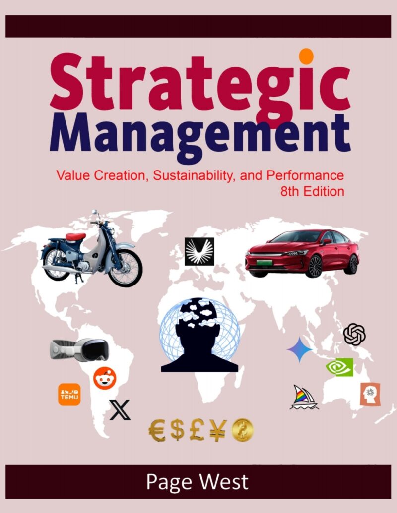 Strategic Management - Value Creation, Sustainability, and Performance 8th Edition