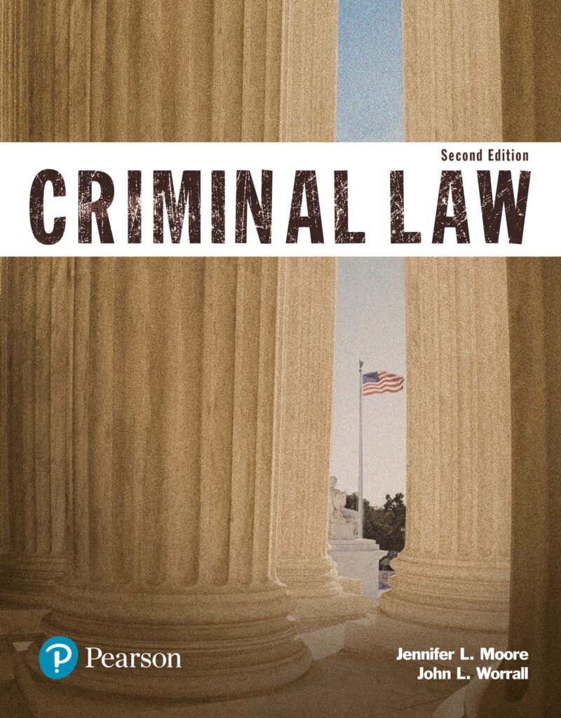 Criminal Law 2nd Edition The Justice Series